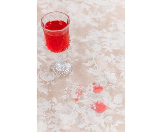 Скатерть пятноустойчивая Симфони D-136 Алюр беж Прованс (033617), Тип: скатерти, Цвет: бежевый, Форма скатерти: круглая, Размер: Ø136, изображение 4