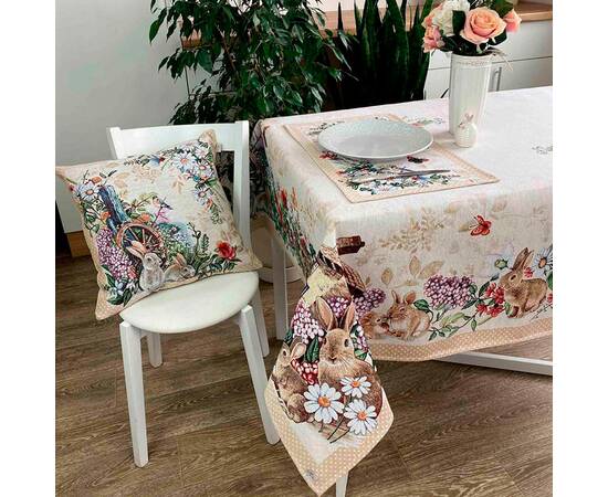 Скатерть 135х300 Alicia Прованс (034295), Тип: скатерти, Цвет: коричневый, Форма скатерти: прямоугольная, Размер: 135x300, изображение 2