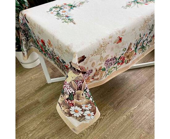 Скатерть 135х350 Alicia Прованс (034292), Тип: скатерти, Цвет: коричневый, Форма скатерти: прямоугольная, Размер: 135x350, изображение 3