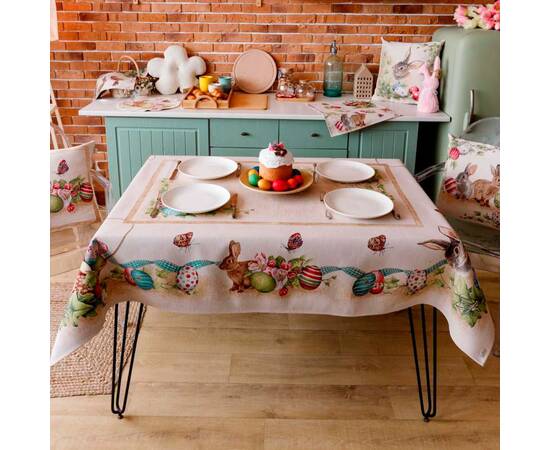 Скатерть 135х140 Веснянка Прованс (034118), Тип: скатерти, Цвет: коричневый, Форма скатерти: квадратная, Размер: 135x140, изображение 5