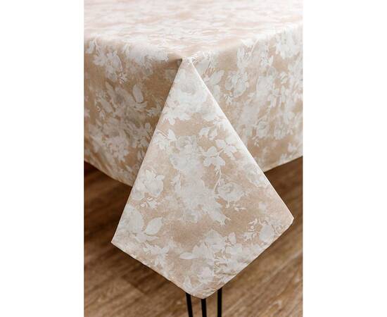 Скатерть пятноустойчивая Симфони 136х180 Алюр беж Прованс (033561), Тип: скатерти, Цвет: бежевый, Форма скатерти: прямоугольная, Размер: 136x180, изображение 2