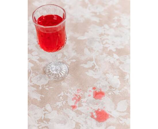 Скатертина плямостійка Симфоні 136х220 Алюр беж Прованс (033599), Тип: скатертини, Основний колір: бежевий, Форма скатертини: прямокутна, Розмір: 136x220, зображення 4