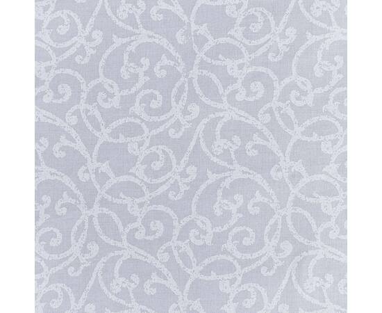 Скатертина плямостійка Симфоні 136х180 Айс Вензель Прованс (033565), Тип: скатертини, Основний колір: сірий, Форма скатертини: прямокутна, Розмір: 136x180, зображення 3