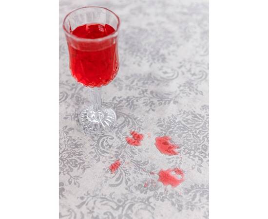 Скатертина плямостійка Симфоні 136х220 Версаль Прованс (033605), Тип: скатертини, Основний колір: сірий, Форма скатертини: прямокутна, Розмір: 136x220, зображення 4