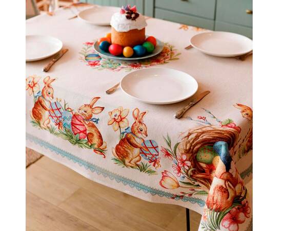 Скатерть 135х180 Злагода Прованс (034113), Тип: скатерти, Цвет: коричневый, Форма скатерти: прямоугольная, Размер: 135x180, изображение 2