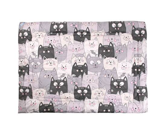 Ковдра дитяча 140х105 вовняна Grey Cat Руно (320.02ШУ_Grey Cat), зображення 2