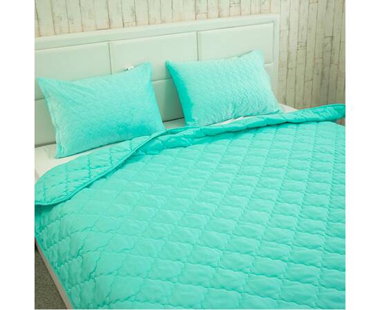 Ковдра 172х205 силіконова бірюзова Руно (316.52СЛКУ_Бірюзовий), Сезонність: демісезонна, Розмір: 172x205, зображення 2