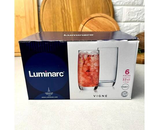 Набір Luminarc VIGNE склянок 6х330 мл високі (N1321), зображення 3