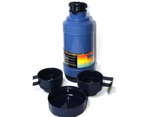 Термос SO205DBS, 2,05 л Mega (0717040205769BLUE), зображення 2