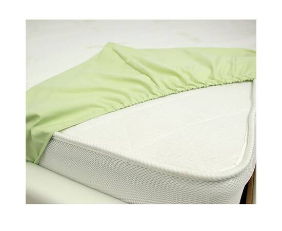 Наматрасник водонепроницаемый натяжной 90x190xh30 Aloe Vera Руно (820СВ_Aloe Vera), Размер: 90x190, Способ крепления: резинка по периметру, изображение 3