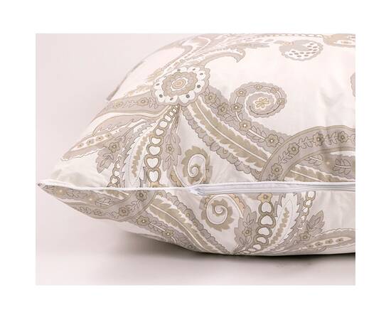 Подушка 70х70 силіконізоване волокно гранули Luxury Руно (313.11CЛУ_Luxury), Колір: коричневий, Розмір: 70x70, зображення 2