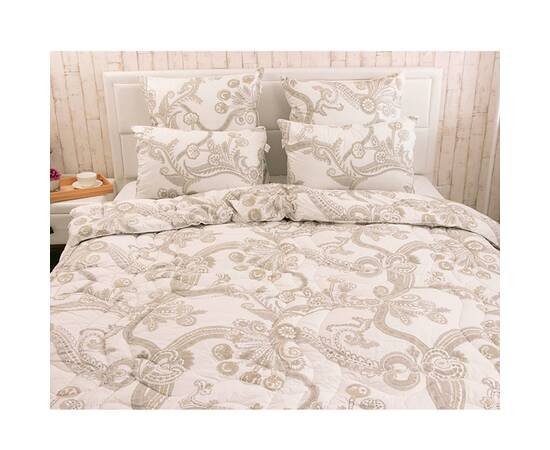 Подушка 70х70 силіконізоване волокно гранули Luxury Руно (313.11CЛУ_Luxury), Колір: коричневий, Розмір: 70x70, зображення 4