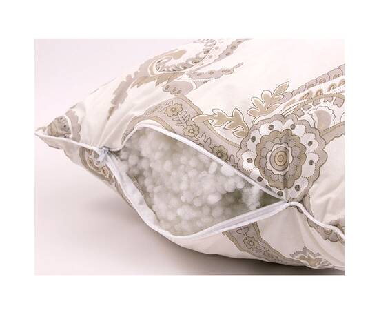 Подушка 50х70 силіконізоване волокно гранули Luxury Руно (310.11CЛУ_Luxury), Колір: коричневий, Розмір: 50x70, зображення 3