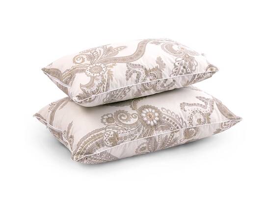 Подушка 50х70 силіконізоване волокно гранули Luxury Руно (310.11CЛУ_Luxury), Колір: коричневий, Розмір: 50x70, зображення 4