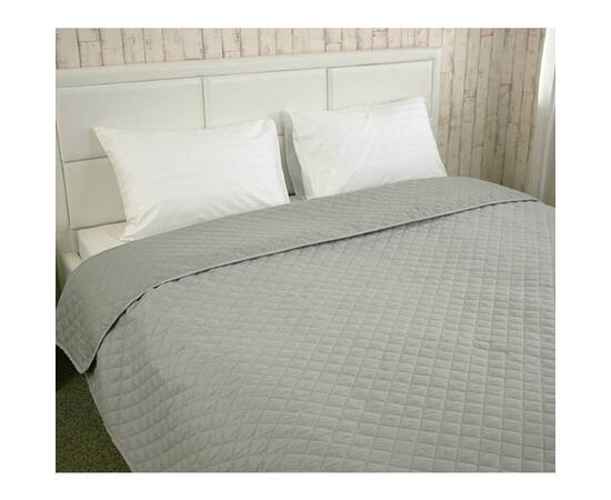 Покривало 150х212 Grey сірий + світло сірий Руно (360.52У_Grey_1), Основний колір: сірий, Розмір: 150x212, зображення 2