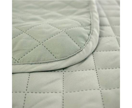 Покривало 150х212 Grey сірий + світло сірий Руно (360.52У_Grey_1), Основний колір: сірий, Розмір: 150x212, зображення 4