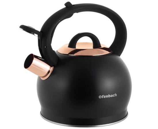 Чайник 2л зі свистком Ofenbach (100312), зображення 2