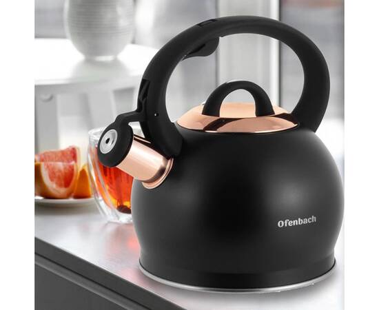 Чайник 2л зі свистком Ofenbach (100312), зображення 4