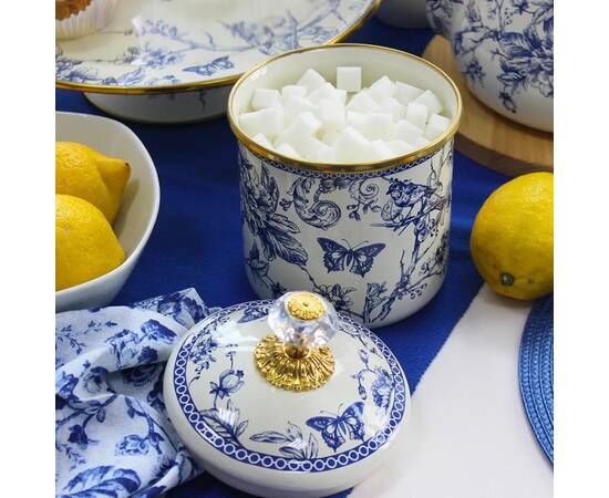 Банка для сыпучих продуктов BUTTERFLY Elmani с крышкой 12x12 см 1,25 л (763-025), изображение 3