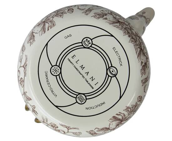 Чайник емальований BIRD Elmani з кришкою 2,2 л (763-045), зображення 2