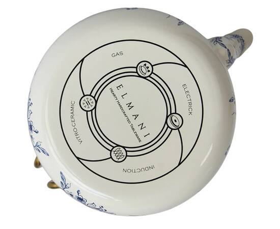 Чайник эмалированный BUTTERFLY Elmani с крышкой 2,2 л (763-031), изображение 2