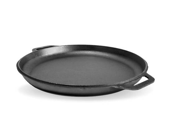 Крышка - сковорода чугунная 300 мм (для KT10, M3060U, W30) Brizoll (A300KS), Диаметр: 30 см, изображение 3