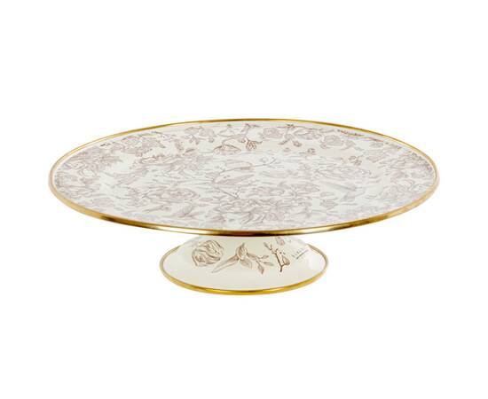 Тортовница эмалированная BIRD Elmani с крышкой на ножке D 30 см (763-043), изображение 3