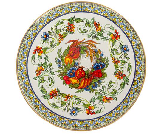 Тортовница эмалированная VITALY Elmani с крышкой на ножке D 30 см (763-022), изображение 2