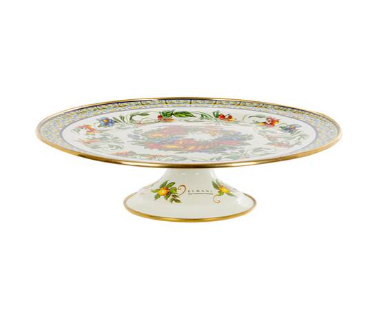 Тортовница эмалированная VITALY Elmani с крышкой на ножке D 30 см (763-022), изображение 3