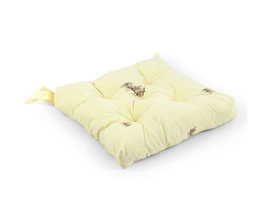 Подушка на стілець Sheep Руно (337.52_Sheep), Колір: кремовий, Розмір: 38x38, зображення 2