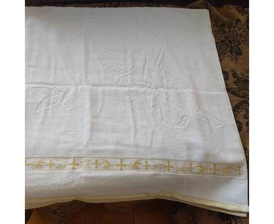 Крижма рушник для хрещення 70x140 золото Zeron (16519), Колір: золотий, Розмір: 70x140, зображення 4