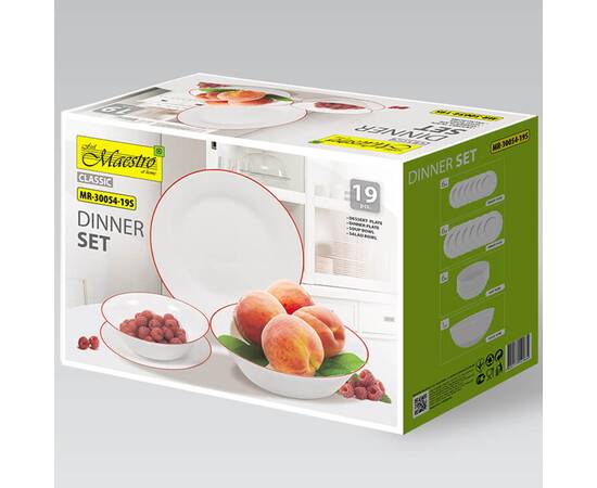 Набір посуду 19ін.Red line Maestro (MR30054-19S), зображення 3