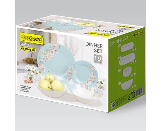 Набор посуды 19пр. Spring mood Maestro (MR30062-19S), изображение 3