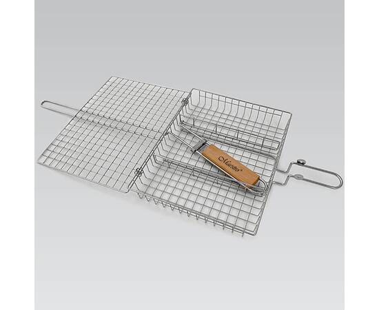 Решітка-гриль глибока 52х36 см Maestro 3 секції (MR1016), зображення 3