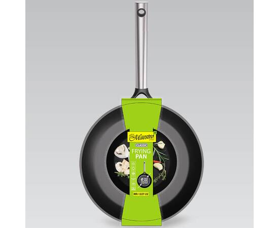 Сковорода Maestro индукционное дно 22 см (MR1227-22), Цвет: черный, Тип: сковорода, Форма: круглая, Диаметр (см): 22, изображение 3