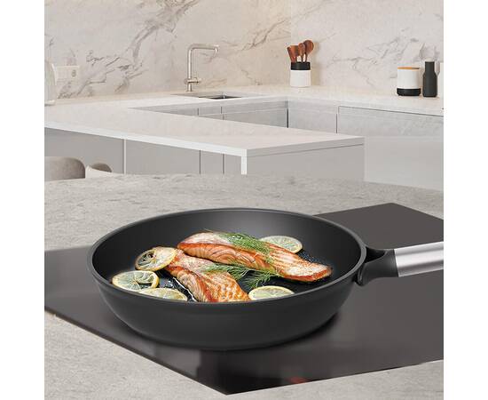 Сковорода Maestro индукционное дно 28 см (MR1227-28), Цвет: черный, Тип: сковорода, Форма: круглая, Диаметр (см): 28, изображение 2