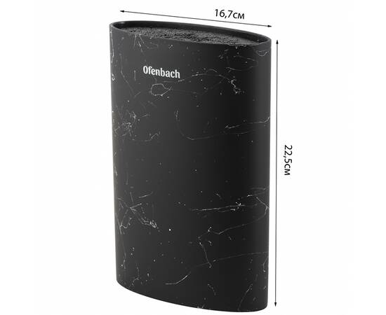 Подставка для ножей 16x7,2x22,5 см Ofenbach (100204), изображение 3