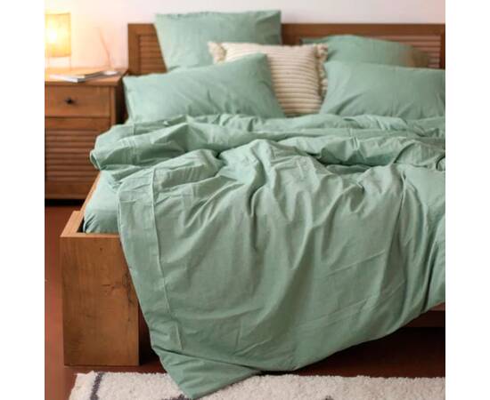 Постельное белье 34 Tiare Wash Wash 2шт(143х210) вареный хлопок Вилюта, Размер: семейный 2шт(145x210), Основной цвет: серый, изображение 3