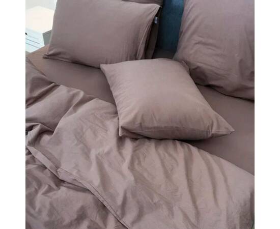 Постельное белье 70 Tiare Wash Wash 2шт(143х210) вареный хлопок Вилюта, Размер: семейный 2шт(145x210), Основной цвет: коричневый, изображение 2