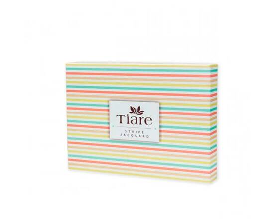 Постільна білизна 92 сатин-страйп 175х210, Розмір: двоспальний 175х210, Основний колір: кремовий, зображення 3