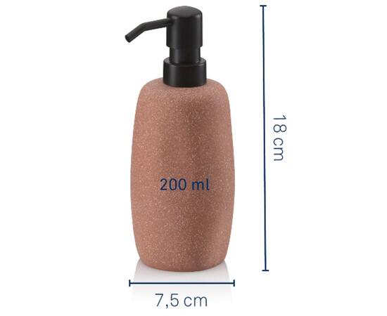 Дозатор для жидкого мыла KELA Roda красная глина 200 см (23752), изображение 3