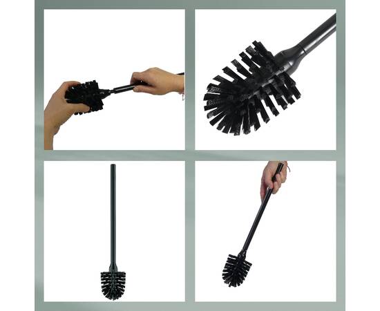 Йоршик для унітазу KELA Roda червона глина 44х10.5 см (23753), зображення 4