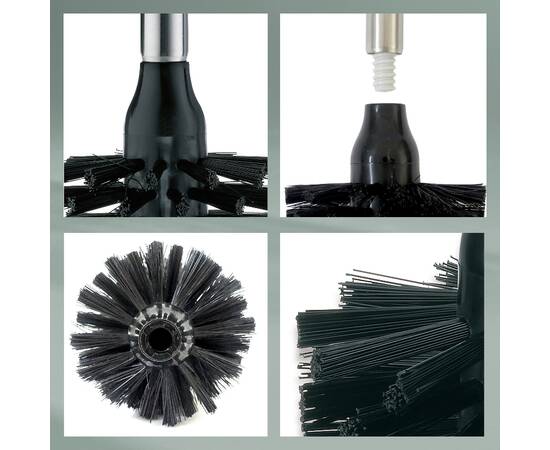 Йоршик для унітазу KELA Sterling срібний 45х10.5 см (23783), зображення 4