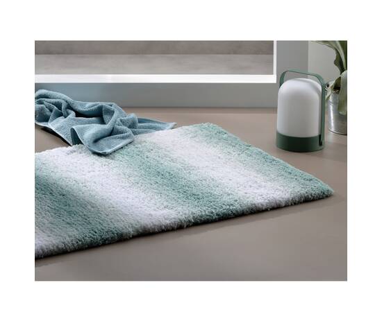 Коврик в ванную KELA Ombre морозно-голубой 65х55х3.7 см (23568), Цвет: голубой, Размер: 55x65, изображение 2