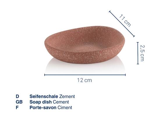 Мильниця KELA Roda червона глина 12х11х2.5 см (23750), зображення 3