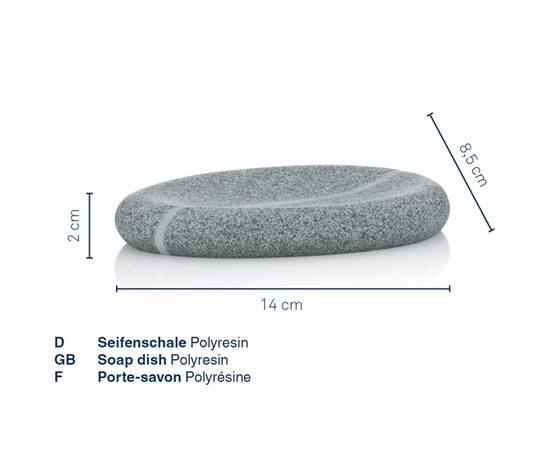 Мильниця KELA Talus біла 14х8.5х2 см (20301), зображення 3