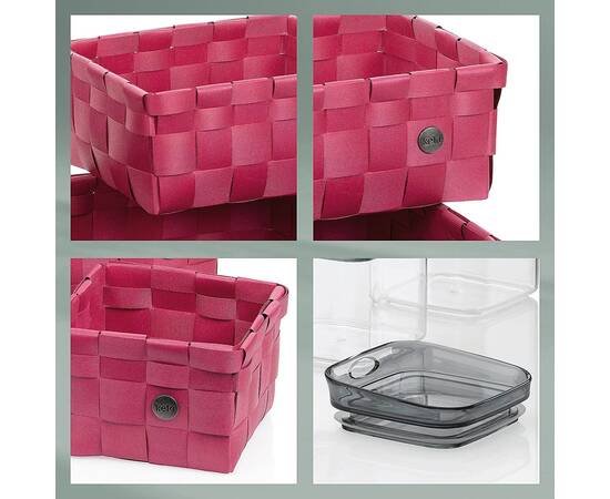 Набір кошиків KELA Neo малиново-червоний 3 штуки (24481), зображення 2