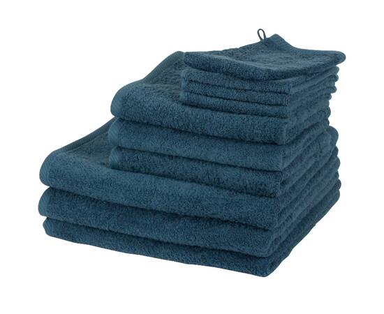 Полотенце-рукавичка для лица KELA Ladessa бирюзово-синее 15х21 см (23198), Цвет: бирюзовый, Размер: 15x21, изображение 2