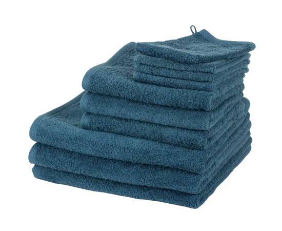 Полотенце-рукавичка для лица KELA Ladessa дымчасто-голубое 15х21 см (24584), Цвет: голубой, Размер: 15x21, изображение 2