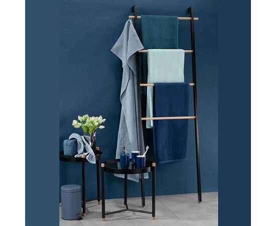 Полотенце-рукавичка для лица KELA Ladessa темно-синее 15х21 см (23284), Цвет: синий, Размер: 15x21, изображение 2